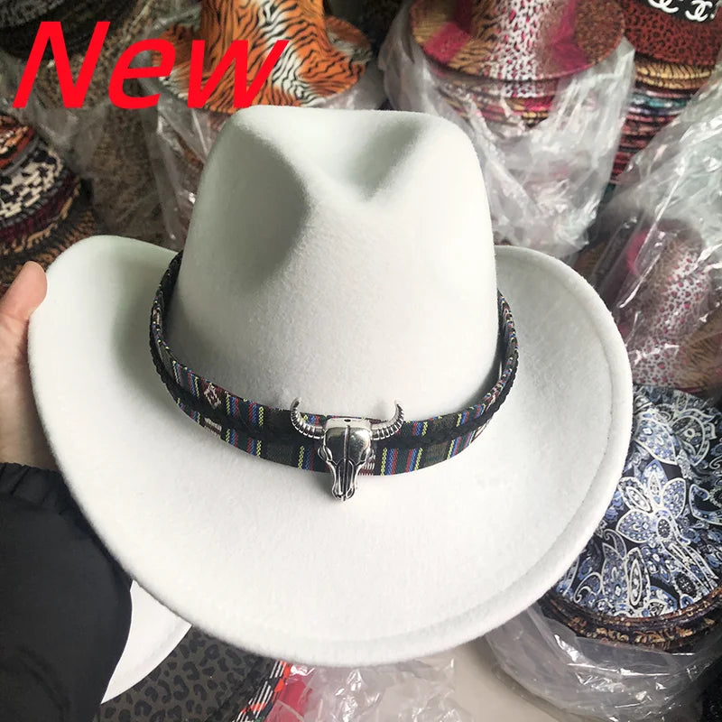 Outdoors Cowboy Hat Men Women Various Accessories Monochrome