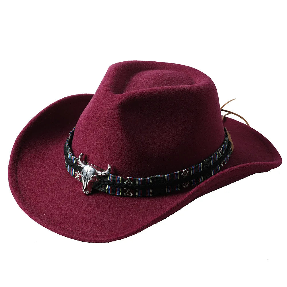 Outdoors Cowboy Hat Men Women Various Accessories Monochrome