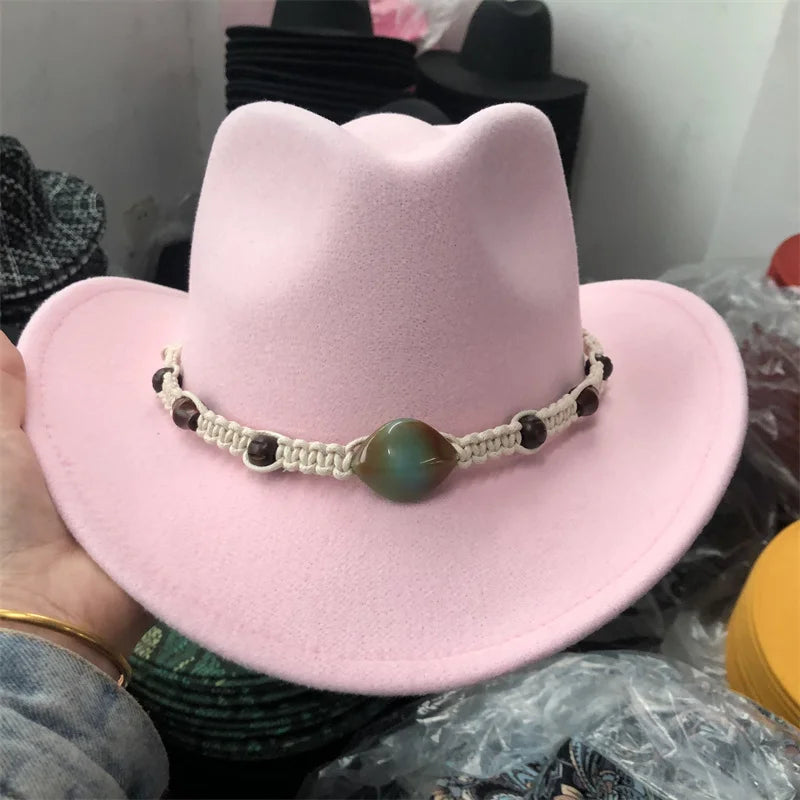 Outdoors Cowboy Hat Men Women Various Accessories Monochrome