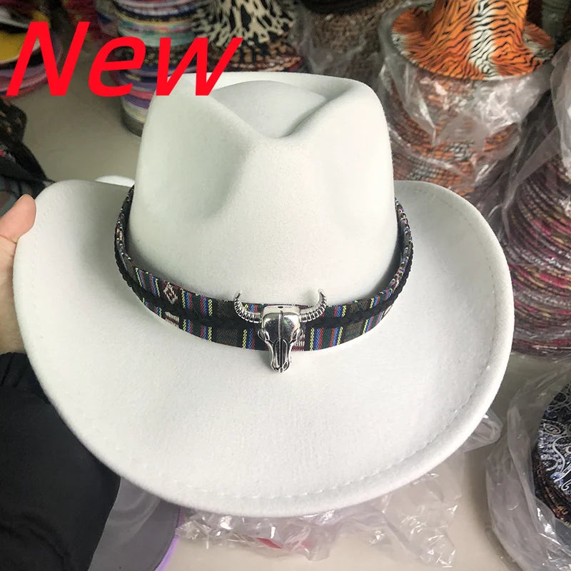 Outdoors Cowboy Hat Men Women Various Accessories Monochrome