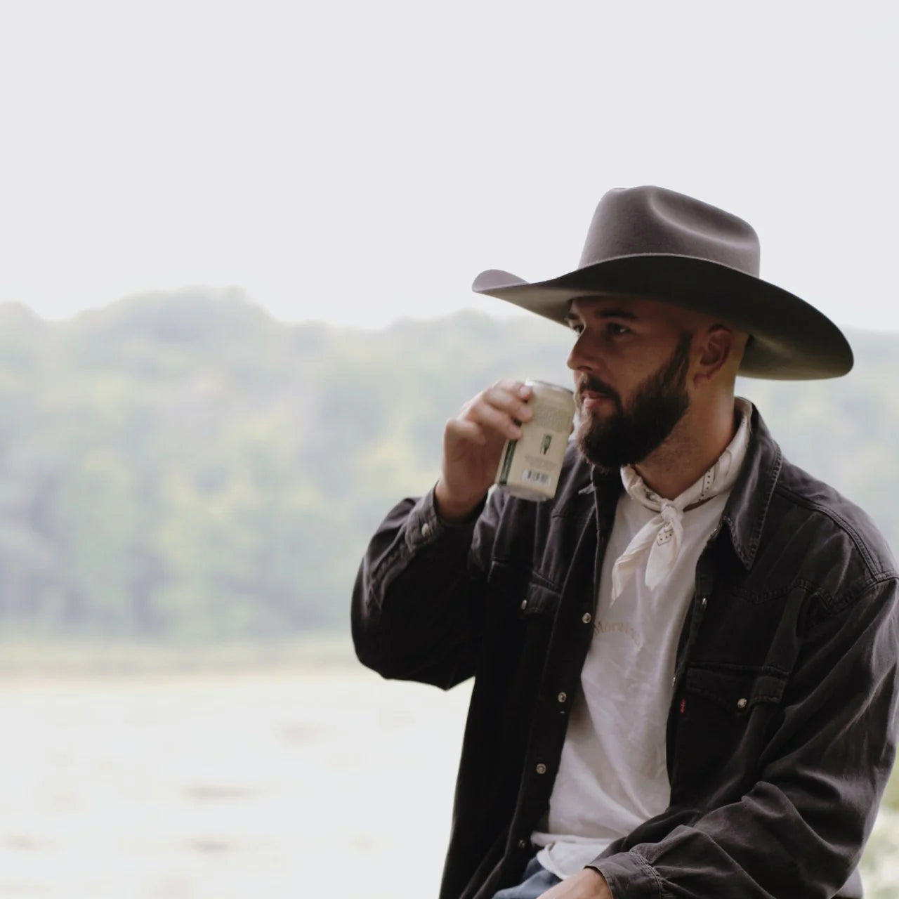 Buck Smoke | Black Felt Cowboy Hat